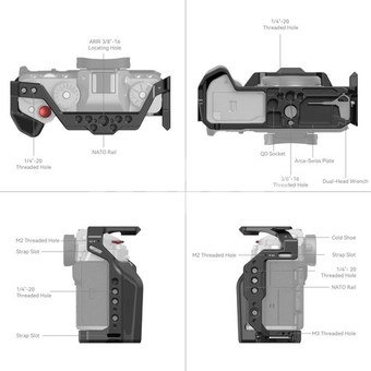 SMALLRIG 4135 CAGE MULTIFUNCTIONAL FOR FUJIFILM X-T5