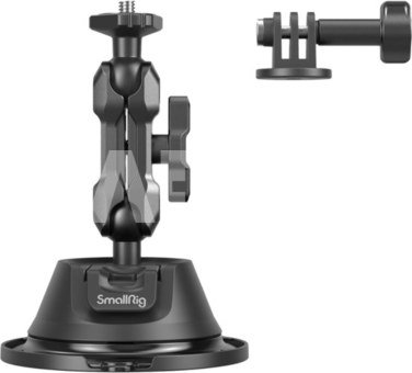 SMALLRIG 4193 PORTABLE SUCTION CUP MOUNT SUPPORT FOR ACTION CAMERAS SC-1K