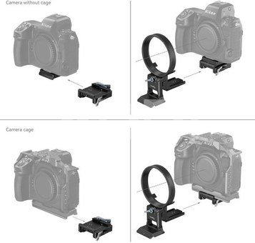 SMALLRIG 4306 ROTATABLE HORIZONTAL-TO-VERTICAL MOUNT PLATE KIT FOR NIKON Z CAMERAS