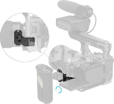 SmallRig 4458 Side Handle Extension Adapter Part with NATO Clamp