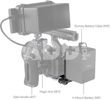 SMALLRIG 4505 V-MOUNT BATTERY MOUNT PLATE