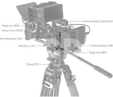 SMALLRIG 4505 V-MOUNT BATTERY MOUNT PLATE