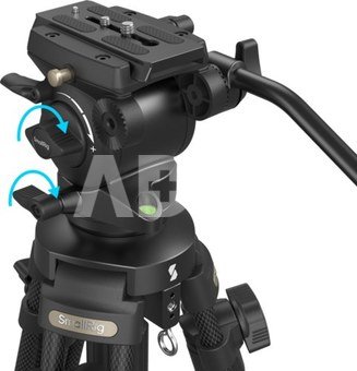 SmallRig 4685 Lightweight Video Carbon Fiber Tripod Kit AD-50