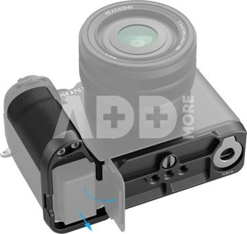SmallRig 4797 L-Shape Mount Plate with Silicone Handle for Sony Alpha 7C II / Alpha 7CR