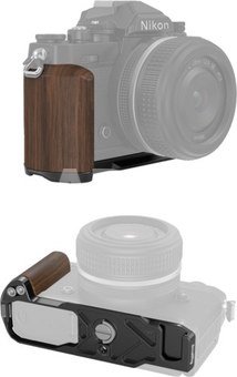 SmallRig 4802 Wooden L-Shape Grip for Nikon Z fc Black