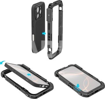 SmallRig 4827 Mobile Video Cage Flagship Edition for iPhone 16 Pro Max