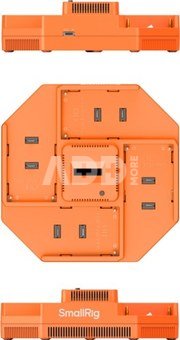 SmallRig 4837 NP-F 4-Channel Camera Battery Charger