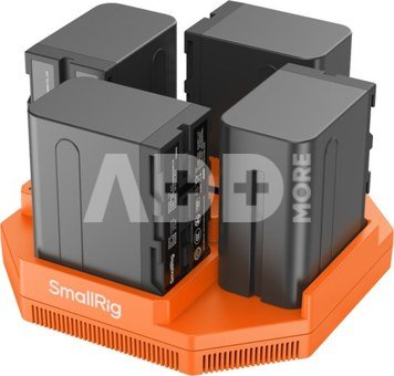SmallRig 4837 NP-F 4-Channel Camera Battery Charger