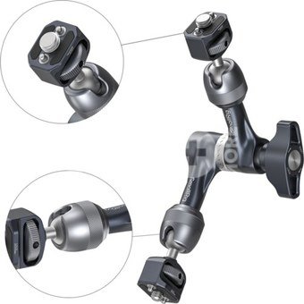 SmallRig 4899 Rosette Magic Arm (7") with ARRI Locating Screw