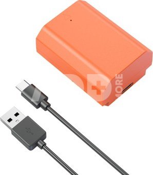 SmallRig 4969 NP-FZ100 USB-C Rechargeable Camera Battery Orange