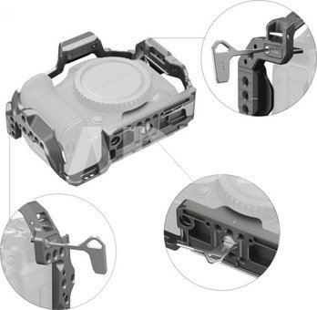 SmallRig 4977 HawkLock Quick Release Cage for Canon EOS R5 Mark II