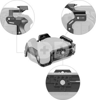SmallRig 4978 Cage for Canon EOS R5 Mark II