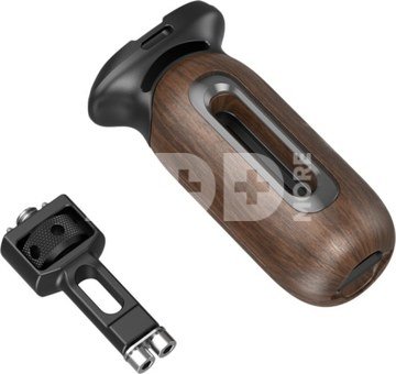 SmallRig 5238 Wooden Side Handle with 1/4"-20 & 3/8''-16 ARRI Locating Screws