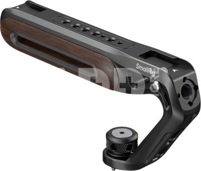 SmallRig 5252 Wooden Top Handle with 1/4''-20 and ARRI 3/8''-16 Locating Screw
