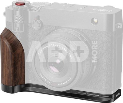 SmallRig 5266 L-Shape Mount Plate with Wooden Handle for FUJIFILM GFX100RF Black