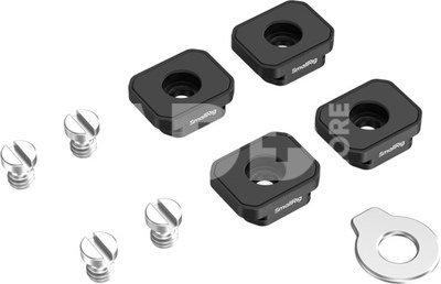 SmallRig 5472 Mount Plate with Cold Shoe Mount (4pcs)
