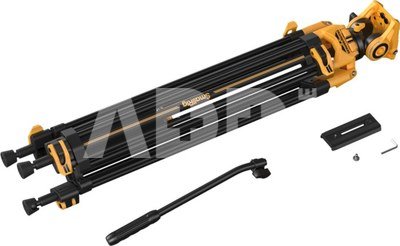 SmallRig 5523 Video Tripod with Heavy-Duty Fluid Head AD-01 (BumbleBee Edition）