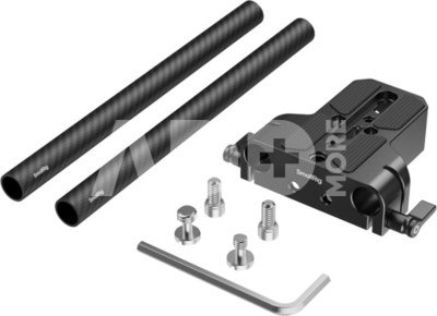 SmallRig 5609 Bottom Mount Plate with Dual 15mm Rod Clamp