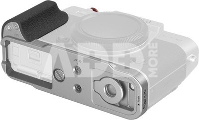 SmallRig 5664 L-Shaped Mount Plate with Silicone Handle for FUJIFILM X-T30 / T30 II / T30 III Silver