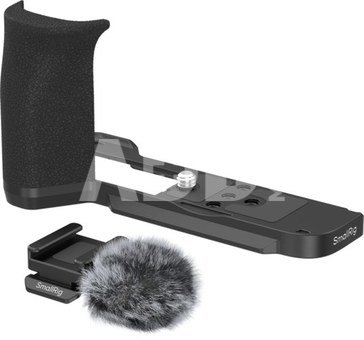 SmallRig 5808 L-Shaped Mount Plate with Handle for Canon PowerShot V1 (Black)
