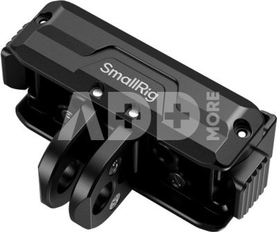 SmallRig 5890 Bidirectional Quick Release Folding Adapter Mount with 2-Prong Mount and 1/4"-20 Thread