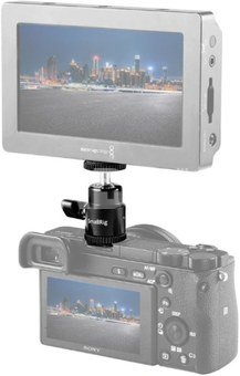 SMALLRIG 761 COLD SHOE MOUNT - BALLHEAD 1/4" SCREW