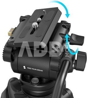 SmallRig 5441 AD14 Heavy-Duty Carbon Fiber Tripod