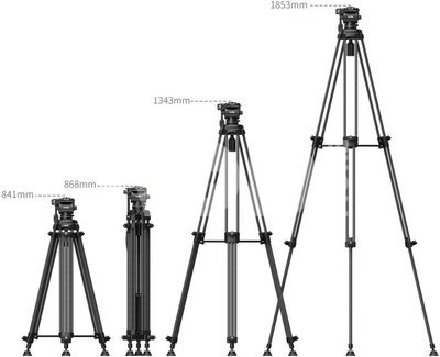 SmallRig 5441 AD14 Heavy-Duty Carbon Fiber Tripod