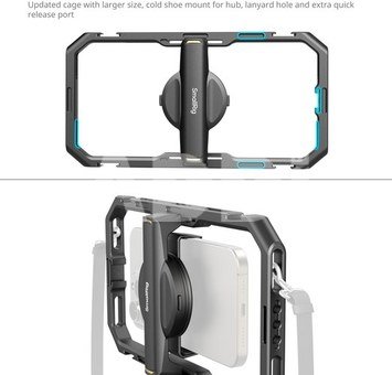 SmallRig 4597 All-in-One Video Kit for Smartphone Creators Qucik Basic Edition