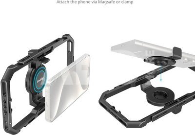 SmallRig 4597 All-in-One Video Kit for Smartphone Creators Qucik Basic Edition