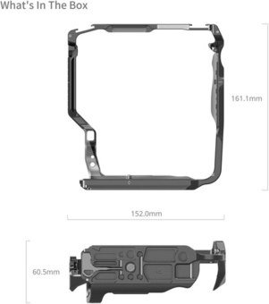 SmallRig 5908 Cage for Alpha 1 II & Alpha 9 III with Vertical Grip VG-C5