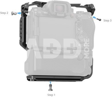 SmallRig 5908 Cage for Alpha 1 II & Alpha 9 III with Vertical Grip VG-C5