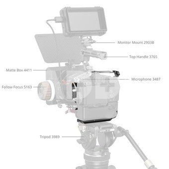 SmallRig 5908 Cage for Alpha 1 II & Alpha 9 III with Vertical Grip VG-C5