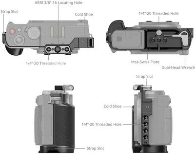 SmallRig Cage for Panasonic LUMIX S9 4515