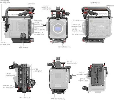 SmallRig 4571 Cage Kit for Sony BURANO