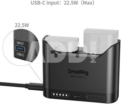 SmallRig Camera Battery Charger for LP-E6P 5490