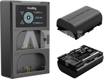 SmallRig 5409 Camera Battery and Charger Kit for Canon LP-E6P