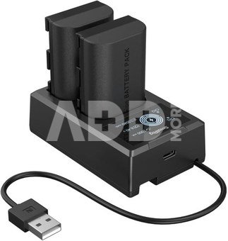 SmallRig 5409 Camera Battery and Charger Kit for Canon LP-E6P