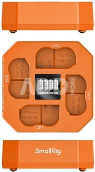 SmallRig 5747 Four-Channel Camera Battery Charger for EN-EL15c
