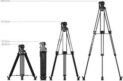 SmallRig 5578 FSD18 FreeSpeed Heavy-Duty Carbon Fiber Tripod