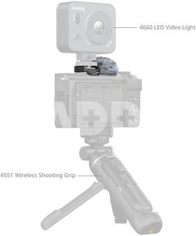 SmallRig 5989 Furry Windscreen for Canon PowerShot V1