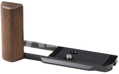 SmallRig 5945 L-Shaped Mount Plate with Wooden Handle for Panasonic S9