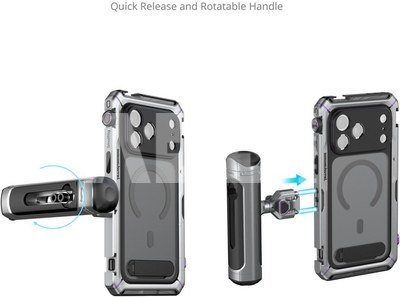 SmallRig 5585 Megatron Edition Mobile Dual Handheld Kit for iPhone 17 Pro