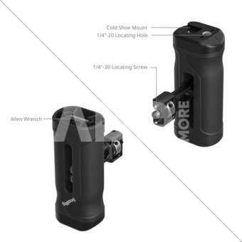 SmallRig 5946 Mini Side Handle with 1/4''-20 Locating Screw