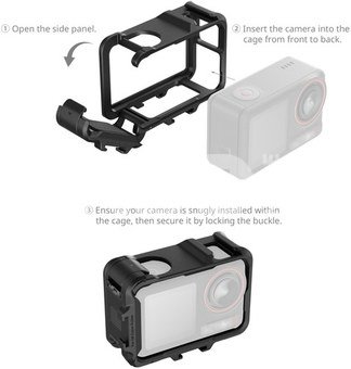 SmallRig 5135 Cage for DJI OSMO Action 5 Pro, 4 & 3