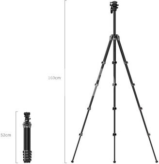 SmallRig 5477 Portable Video Carbon Fiber Tripod AP255Pro