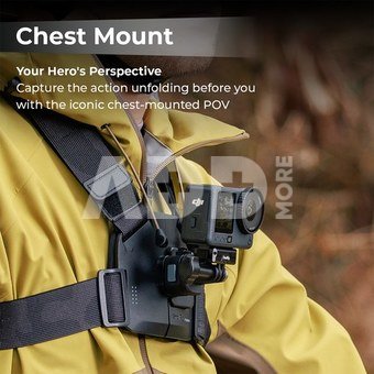 SmallRig 5720 Quick Release Chest Strap Mount for Action Cameras