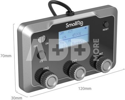 SMALLRIG 3980 CONTROL PANEL FOR RC 350 / 450 COB LIGHTS