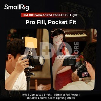 SmallRig 5359 RM 40C mini LED Video Light