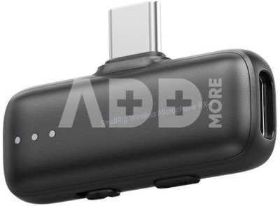 SmallRig 5715 S 70 Wireless Microphone with Multi-Device Compatibility (Black)